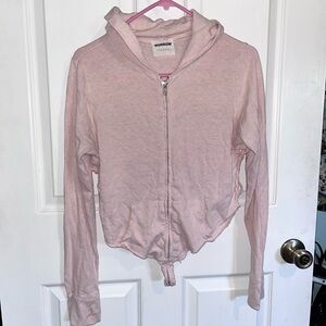 Monrow Classic Light Pink Hoodie